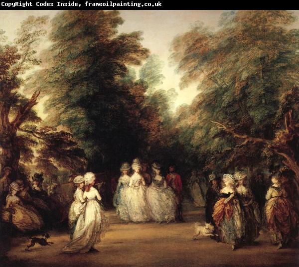 Thomas Gainsborough The mall in St.James's Park